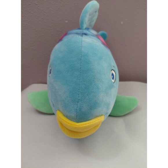 Vintage 1992 Yottoy Rainbow Fish Plush Stuffed Animal 12" - Picture 2 of 7